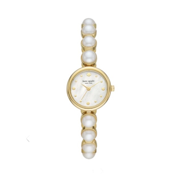kate spade Accessories - Kate Spade New York Monroe Imitation Pearl Bracelet Watch 24,mm